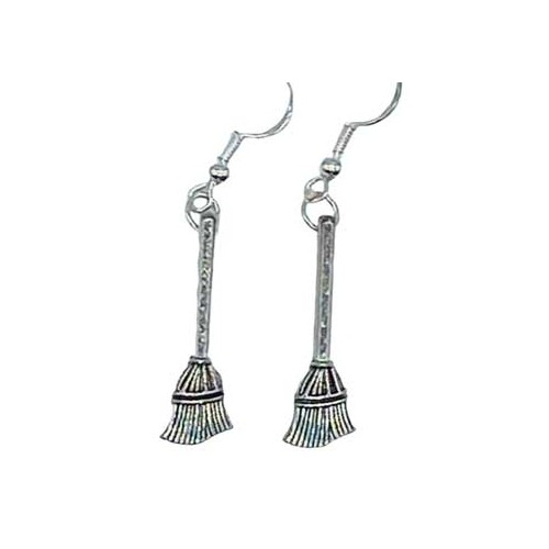 Witches Broom Earrings