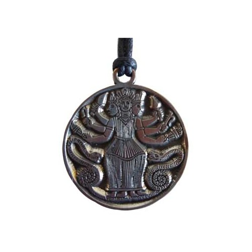 Amuleto de Hecate de Pewter para Protección y Rituales