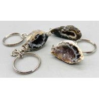 Unique Geode Keychain Accessory