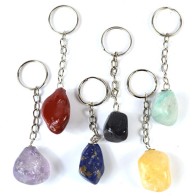 Various Stones Keychain