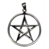 Sterling Silver Pentagram Necklace