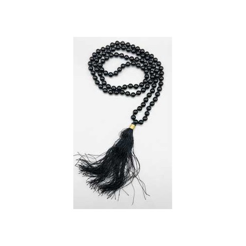 Black Tourmaline Japmala for Meditation