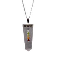 Selenite Chakra Pendant Necklace