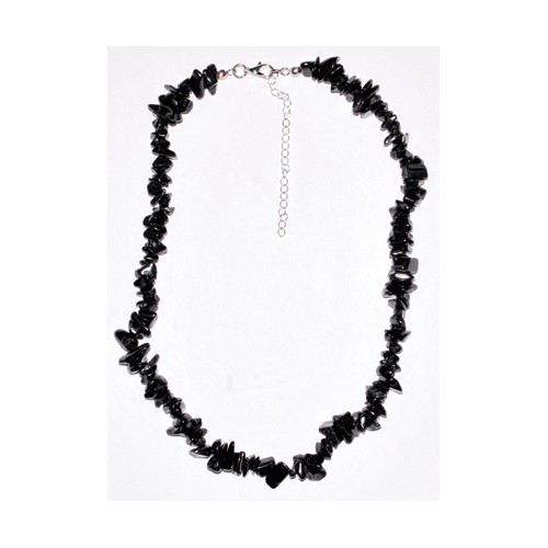 18 inch Shungite Healing Chip Necklace