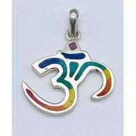 Colorful Om Pendant for Spiritual Connection