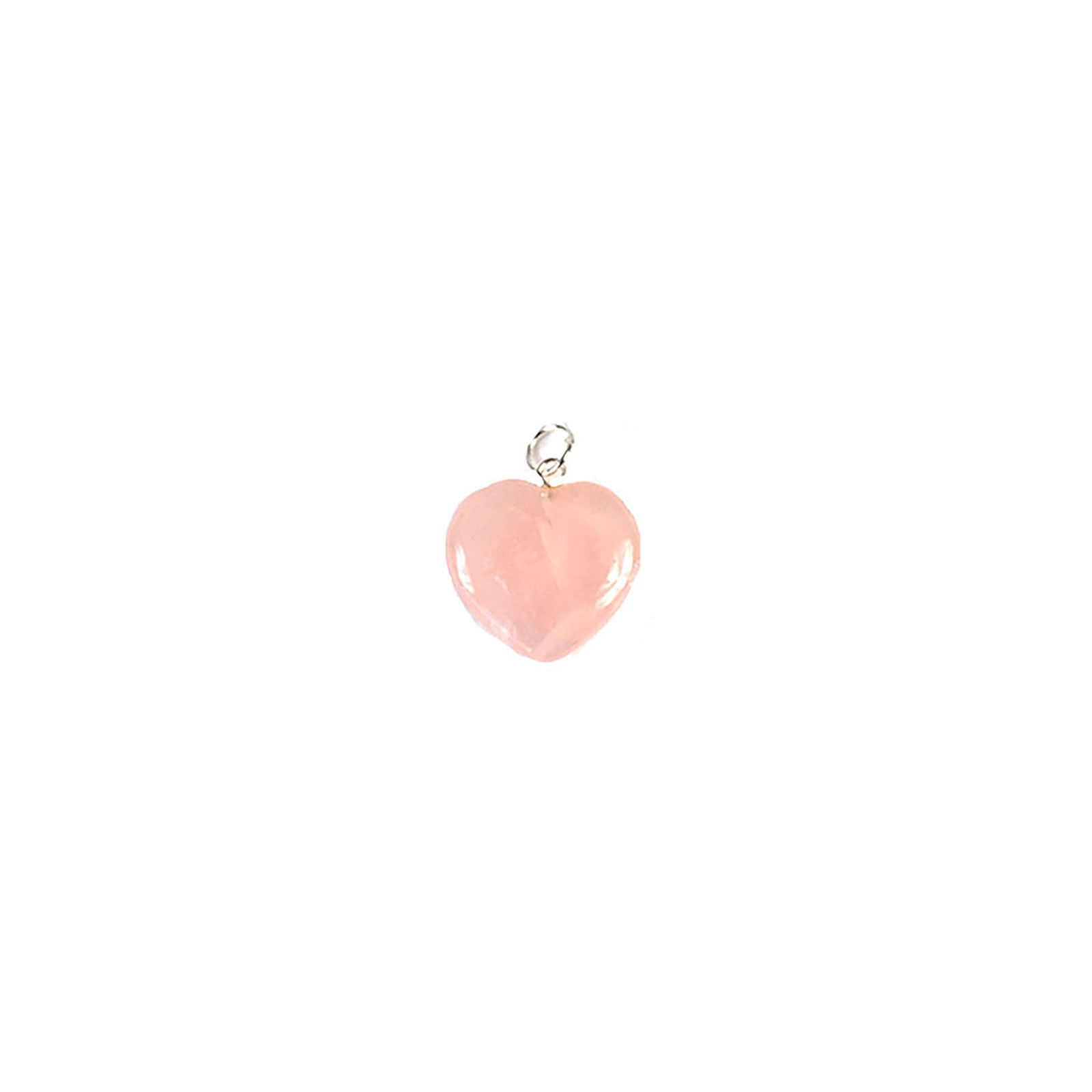 7/8" Rose Quartz Heart for Love