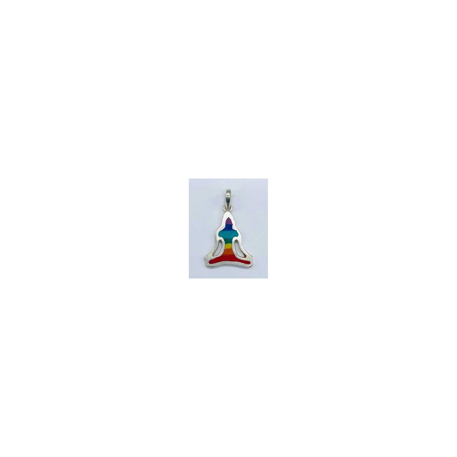 1" Colorful Buddha Pendant for Positive Energy