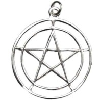 Colgante de Pentagrama de Plata Esterlina para Espiritualidad