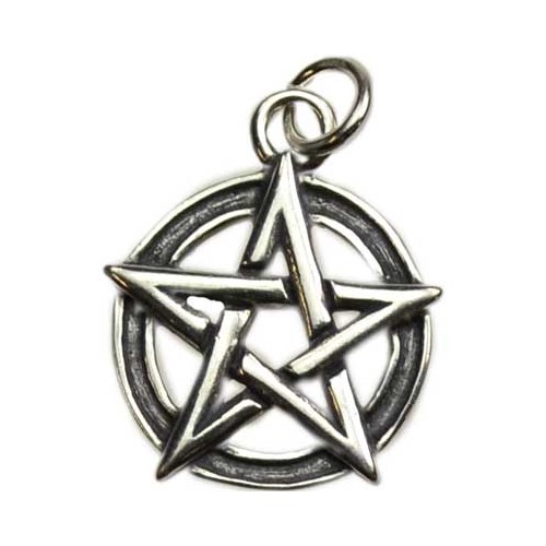 Interwoven Pentacle Pendant in Sterling Silver