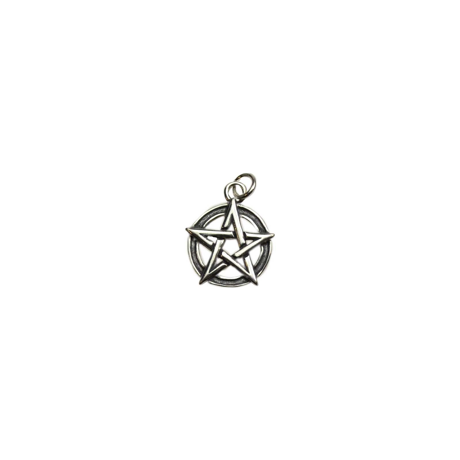 Interwoven Pentacle Pendant in Sterling Silver