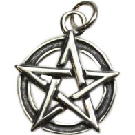 Interwoven Pentacle Pendant in Sterling Silver