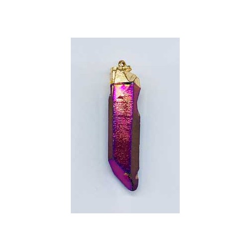 2" Rainbow Quartz Pendant for Magical Style