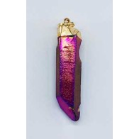 2" Rainbow Quartz Pendant for Magical Style