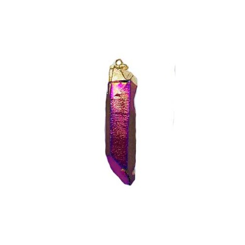 Set of 3 Rainbow Quartz Pendants