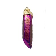 Set of 3 Rainbow Quartz Pendants