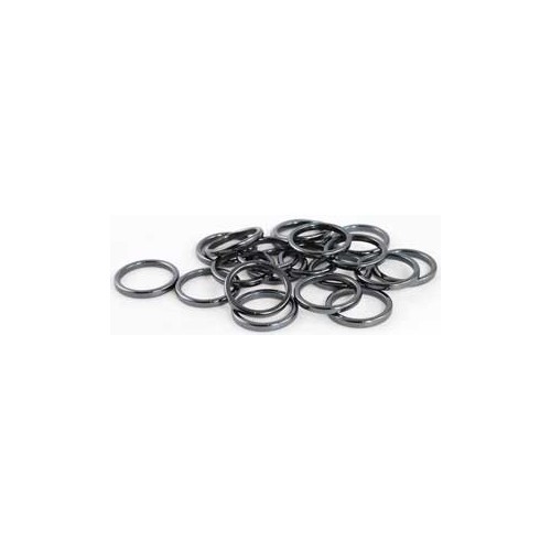 Set of 100 3mm Hematite Rings for Balance