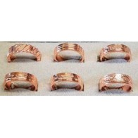 Copper Magnetic Ring for Energy and Style