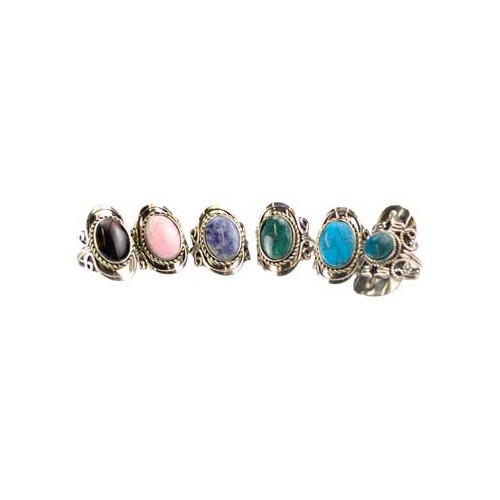 Adjustable Stone Ring