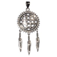 Flower of Life Dreamcatcher Pendant for Spiritual Protection