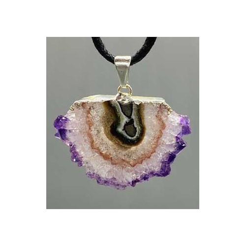 Stalactite Silver Plated Pendant