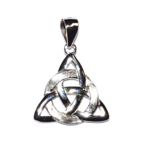 Colgante de Triquetra de Plata Esterlina 5/8\"