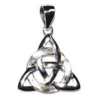 Colgante de Triquetra de Plata Esterlina 5/8\"