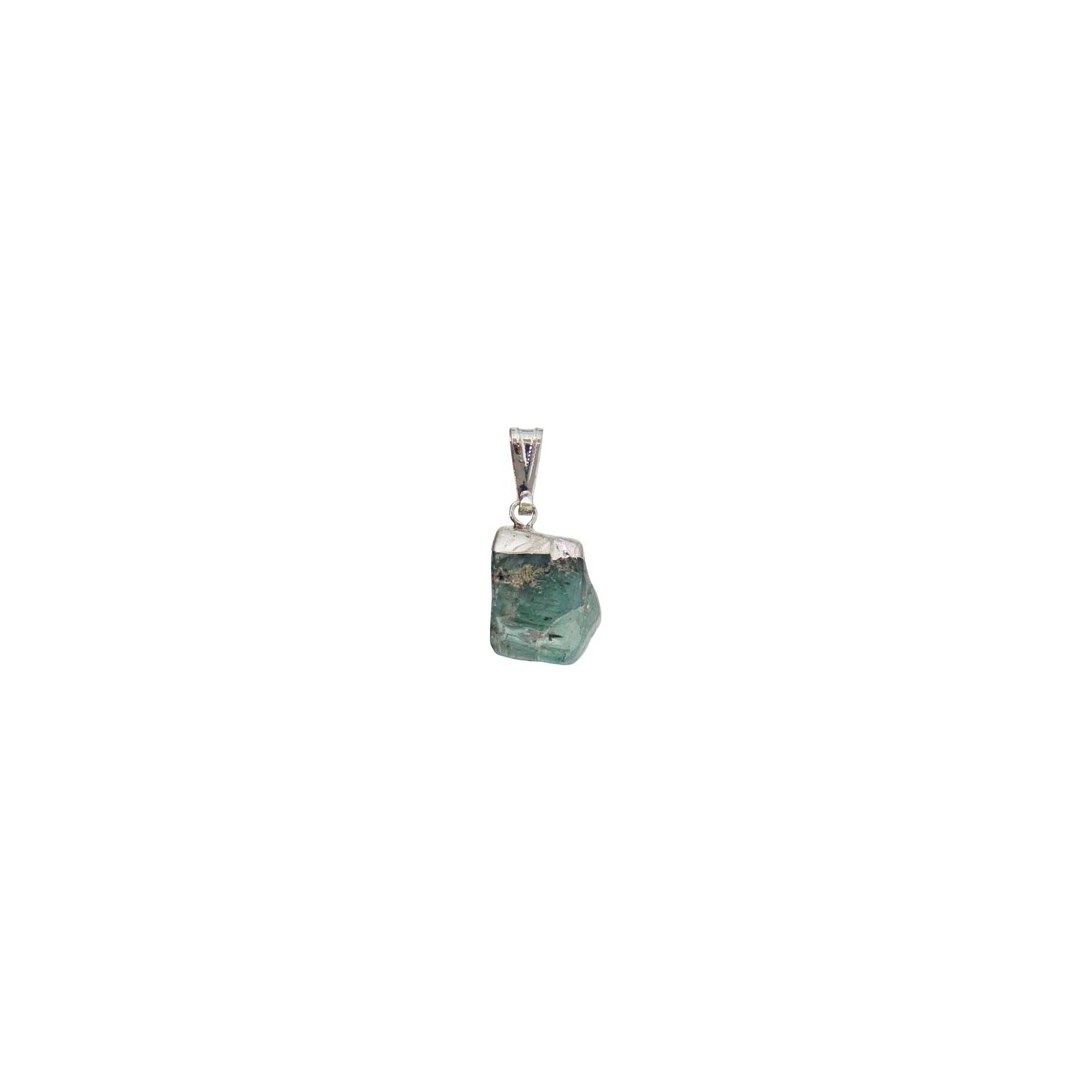 Aquamarine Tumbled Pendant for Elegant Jewelry