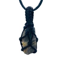 Rough Labradorite Pendant for Intuition and Healing