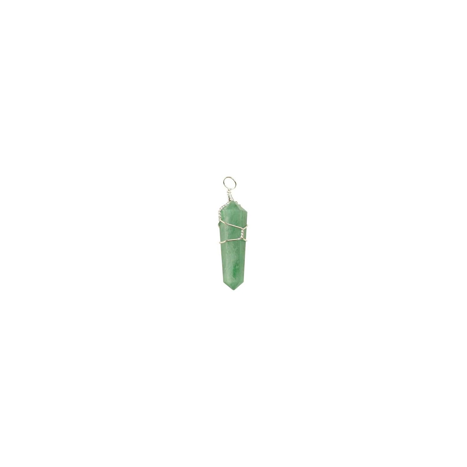 Green Aventurine Wire Wrapped Points Set of 5