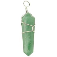 Green Aventurine Wire Wrapped Points Set of 5