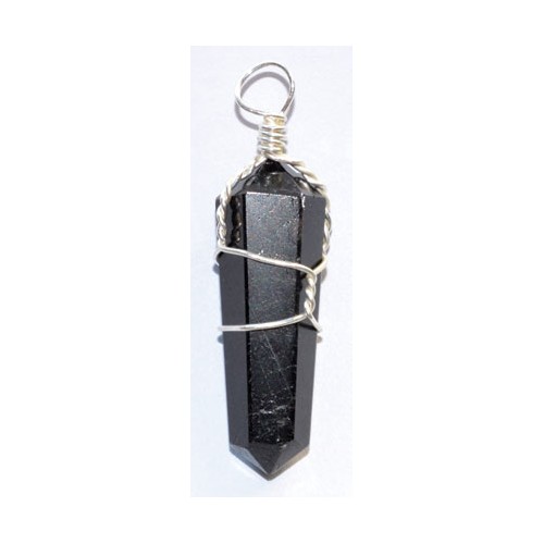 Wire Wrapped Black Tourmaline Point Set