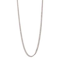 Sterling Silver 20" Curb Chain for Jewelry