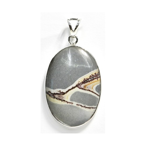 Natural Paintbrush Jasper Pendant Unique Energy