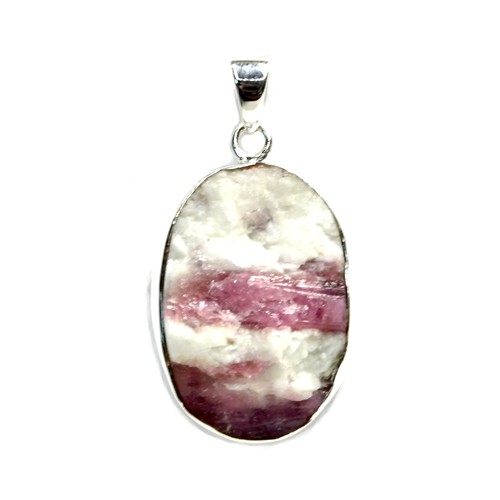 Natural Pink Tourmaline Pendant