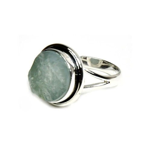 Size 6 Aquamarine Ring for Healing