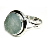 Size 6 Aquamarine Ring for Healing