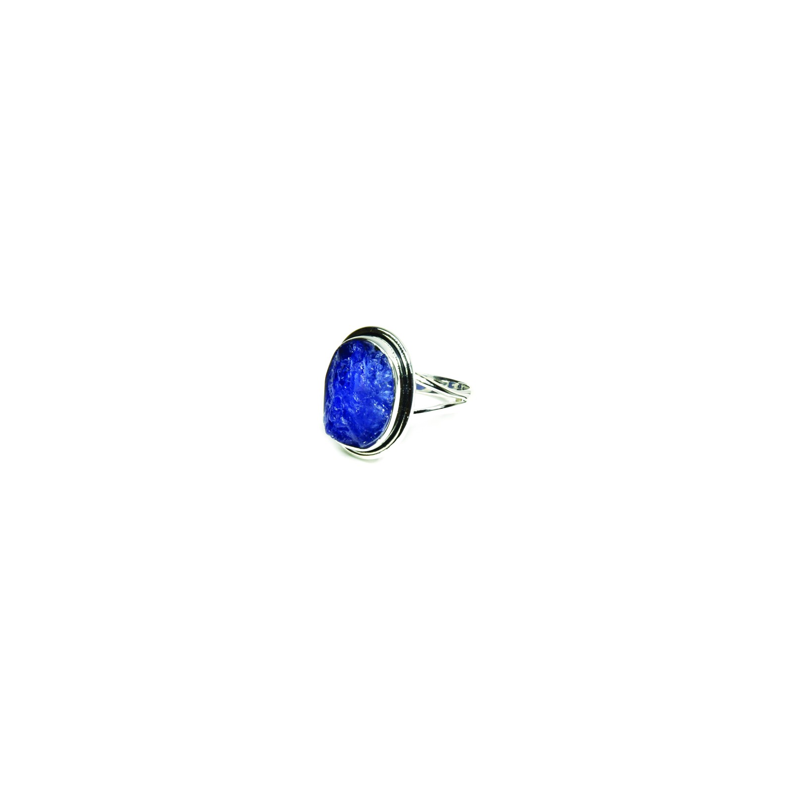 Size 6 Tanzanite Ring in Sterling Silver