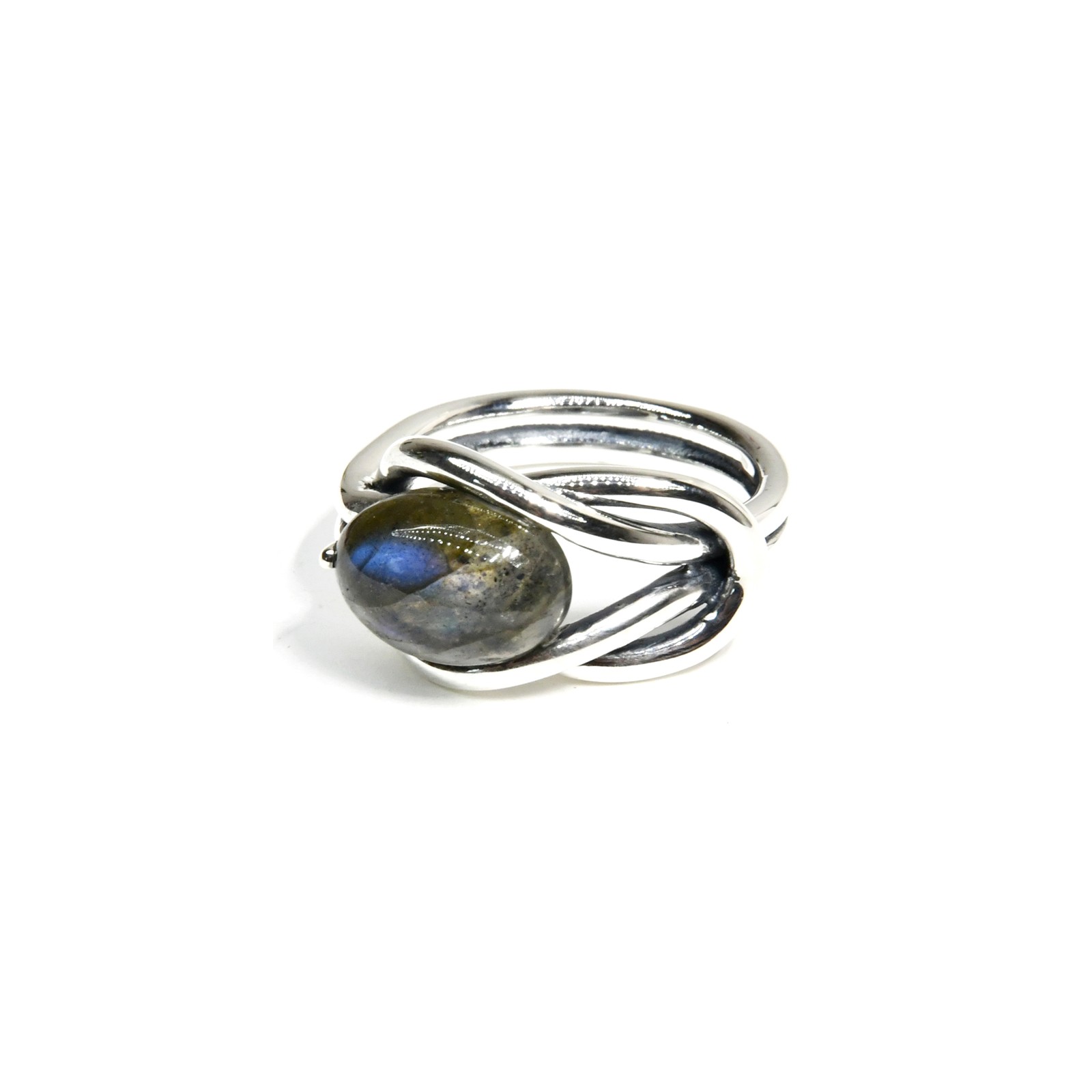 Size 10 Labradorite Ring