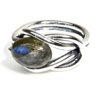 Size 11 Labradorite Ring for Unique Style