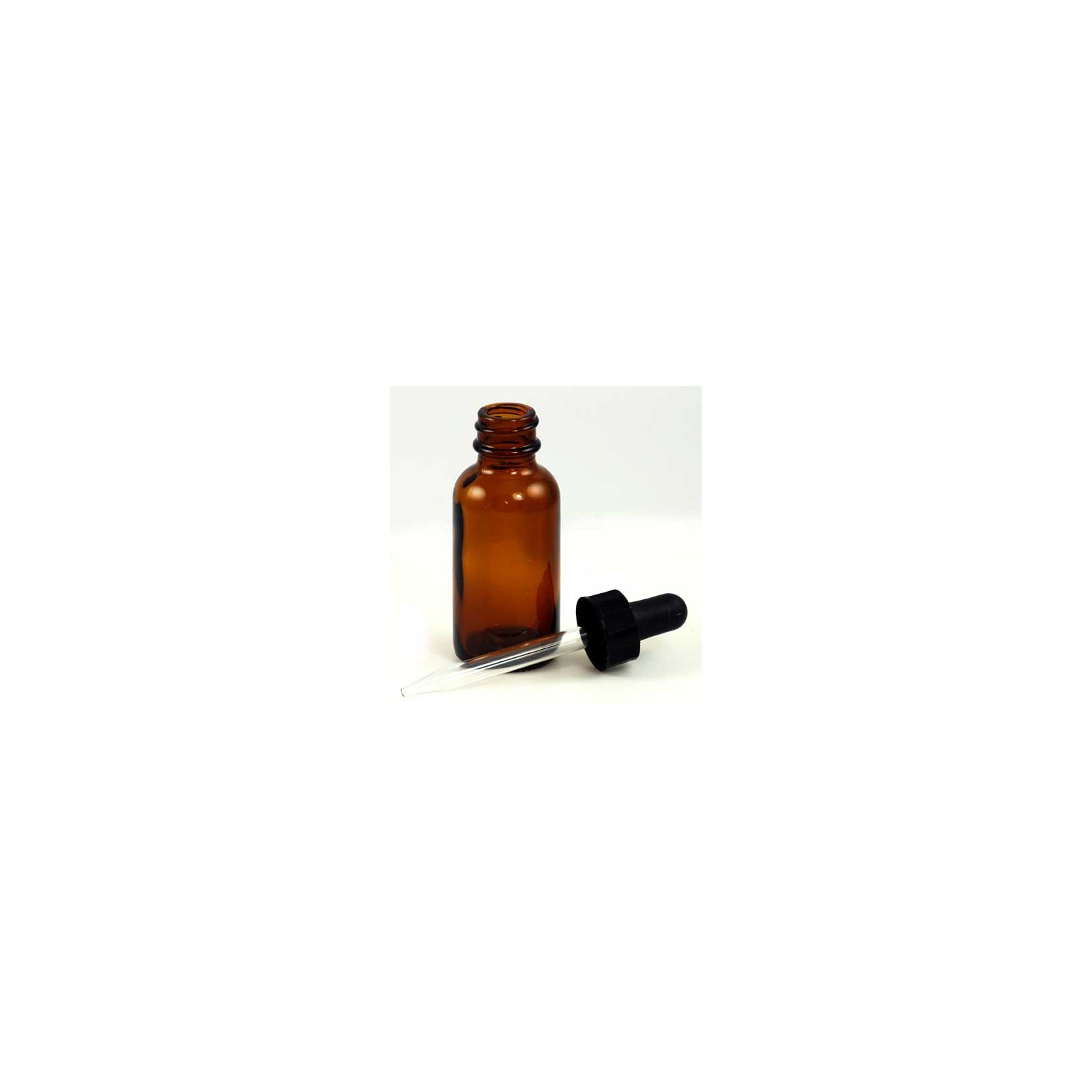 Amber Bottle with Dropper 1 oz