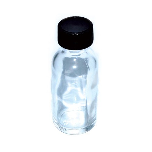 Clear 1 oz Glass Bottle for Oils and Blends