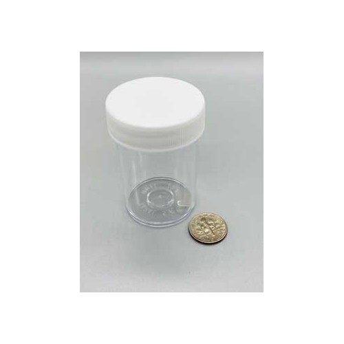 1 oz Plastic Storage Jar for Liquids and Powders