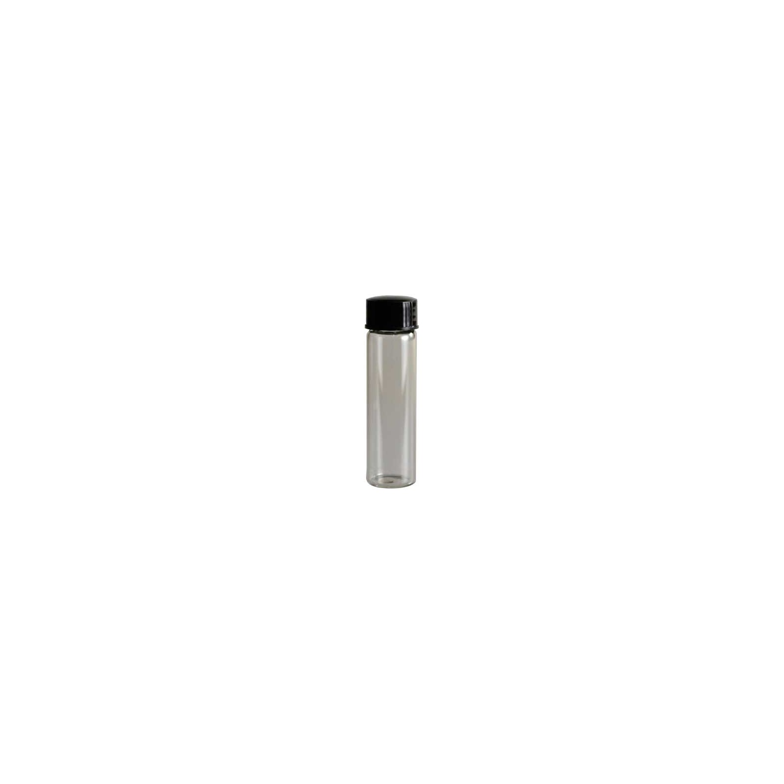 Clear 2 Dram Round Glass Bottles