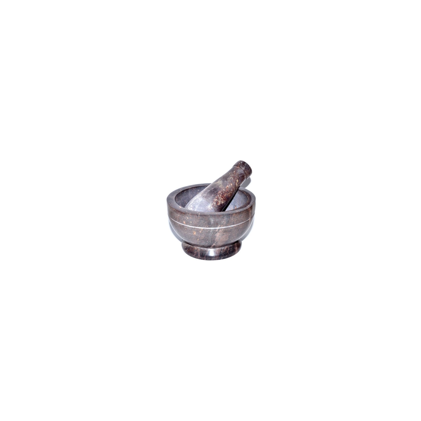 4" Natural Mortar and Pestle Set for Spices