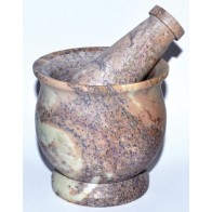 Soapstone Mortar and Pestle Set for Herbs