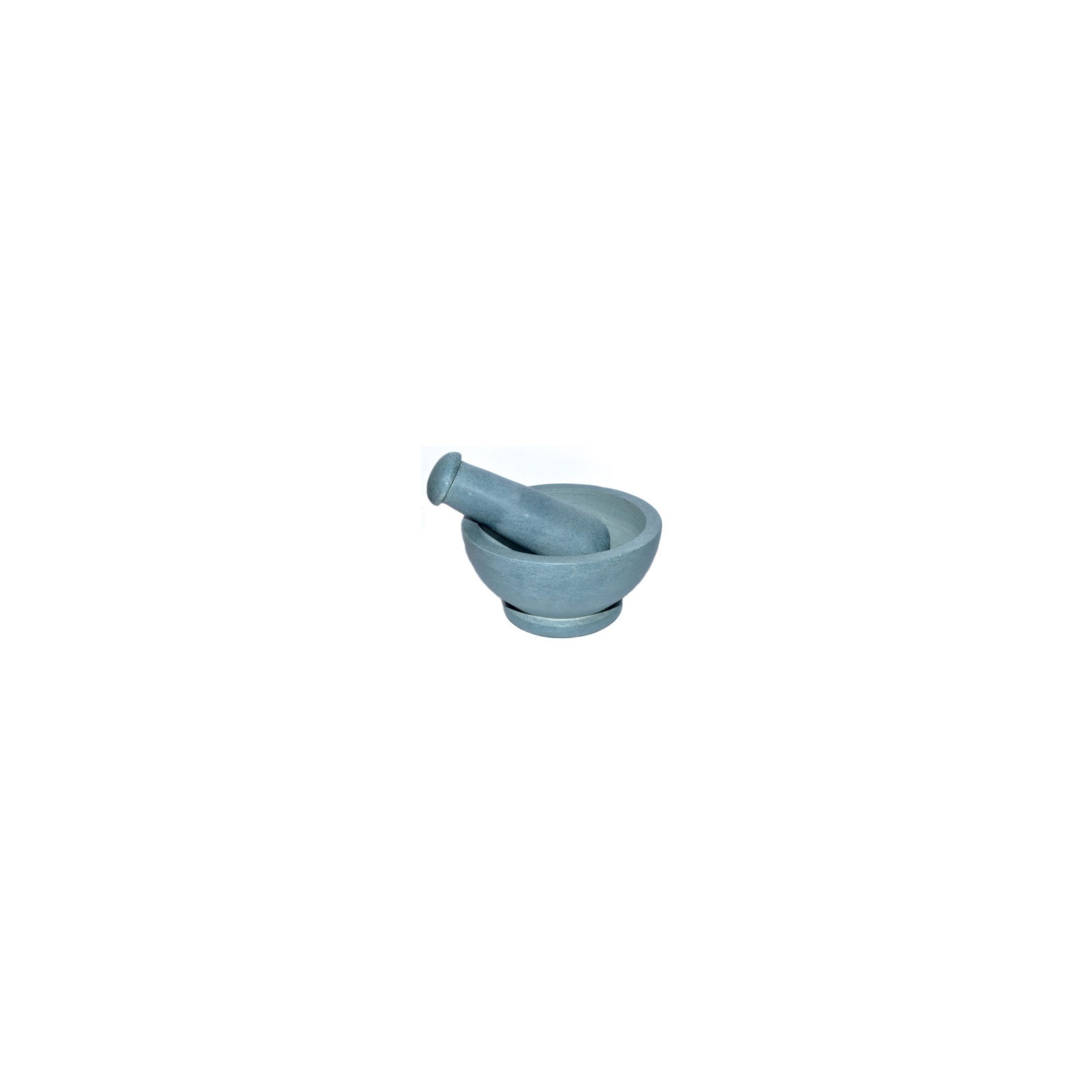 4.5 Inch Grey Mortar Pestle Set