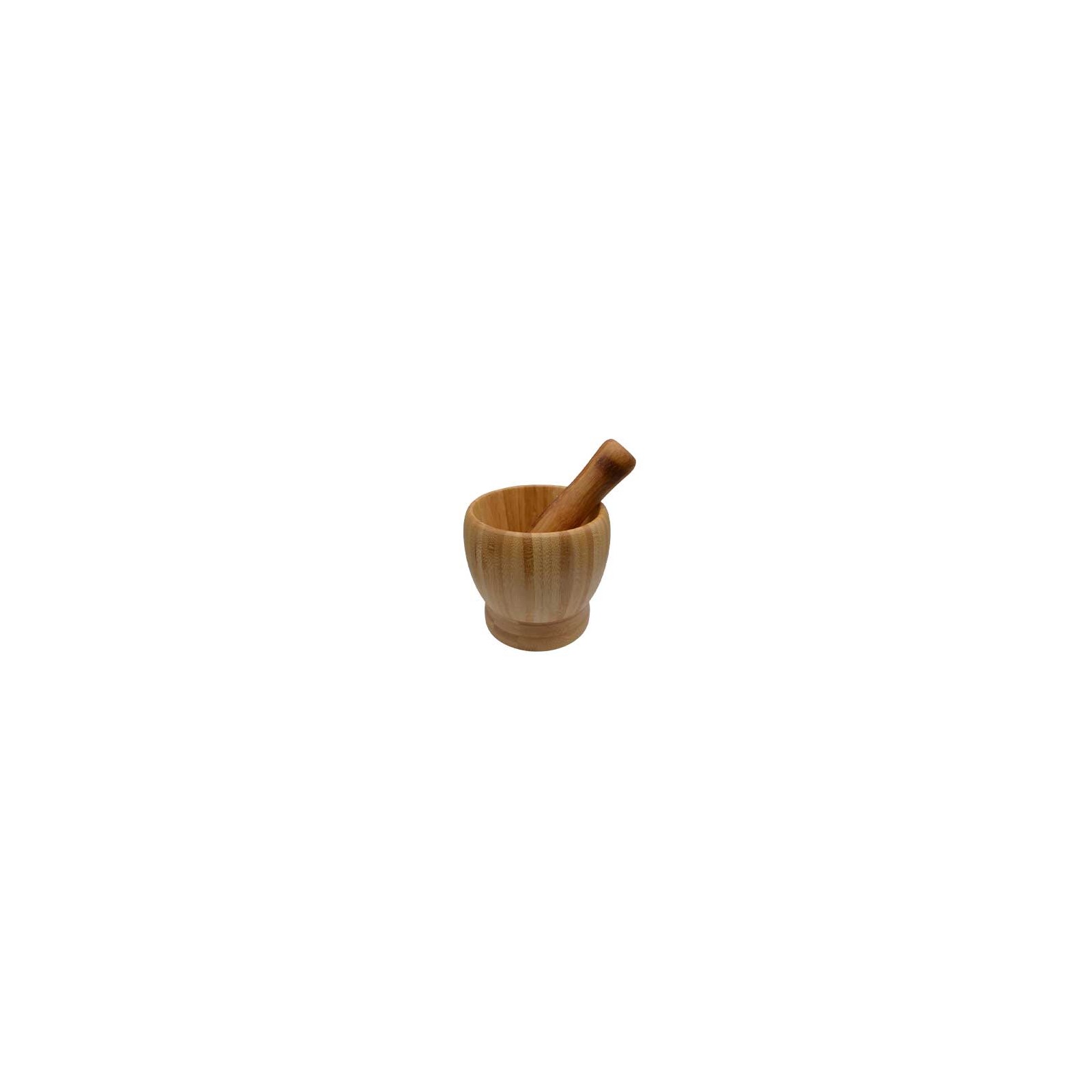 4 Inch Wooden Mortar and Pestle Set