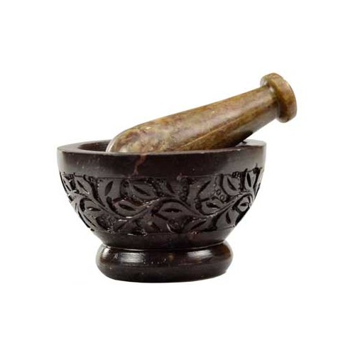 Flower Mortar & Pestle Set for Kitchen Magic