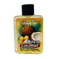 Aceite Puro de Coco 4 Dram para Usos Versátiles