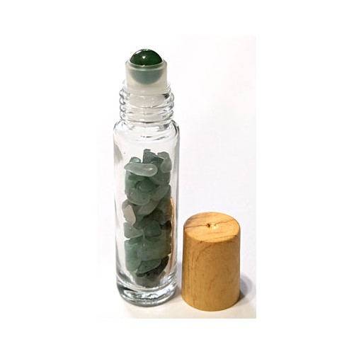 Green Aventurine Crystal Roller for Self-Care